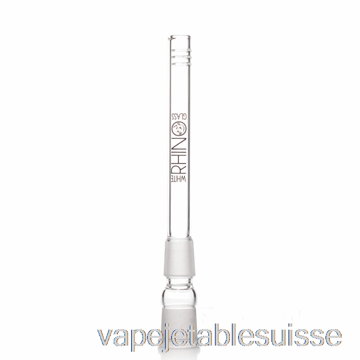 Vape Suisse Rhinocéros Blanc 19/19 Tige En Verre 5,5 Pouces